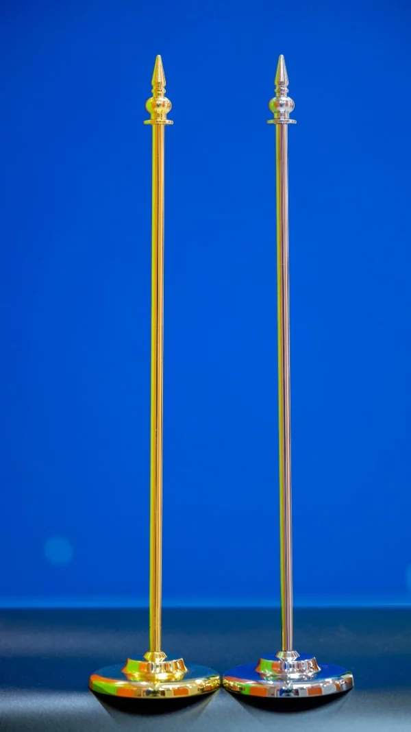 Gold A3 Flag Stand Premium Tabletop Flag Display Nairobi Call WhatsApp 0119383838 Credible Point