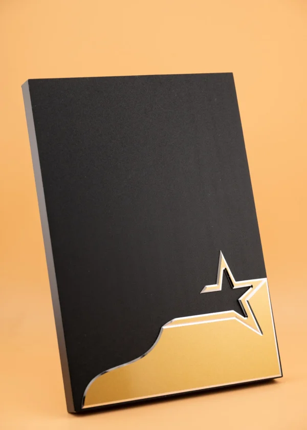 Rectangular Black Wooden Award A5 Size Modern Compact Nairobi Call WhatsApp 0119383838 Credible Point