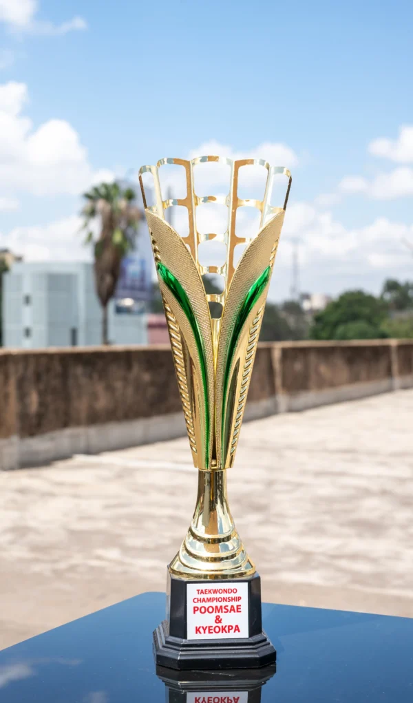 SL 272 Trophy Gold Green 35cm Sports Award Nairobi Call WhatsApp 0119383838 Credible Point