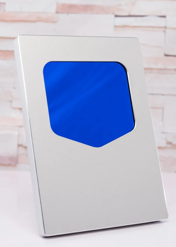 Shield Cutout Metallic Award Silver Frame Blue Shield Nairobi Call WhatsApp 0119383838 Credible Point