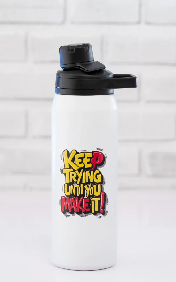 Sporty Flask 750ml Snap-On Lid Carry Handle Insulated Stainless Steel Nairobi Call WhatsApp 0119383838 Credible Point