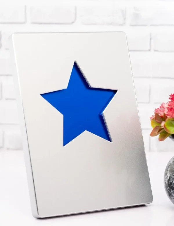 Star Cutout Metallic Award Blue Pink Premium Metal Plaque Nairobi Call WhatsApp 0119383838 Credible Point