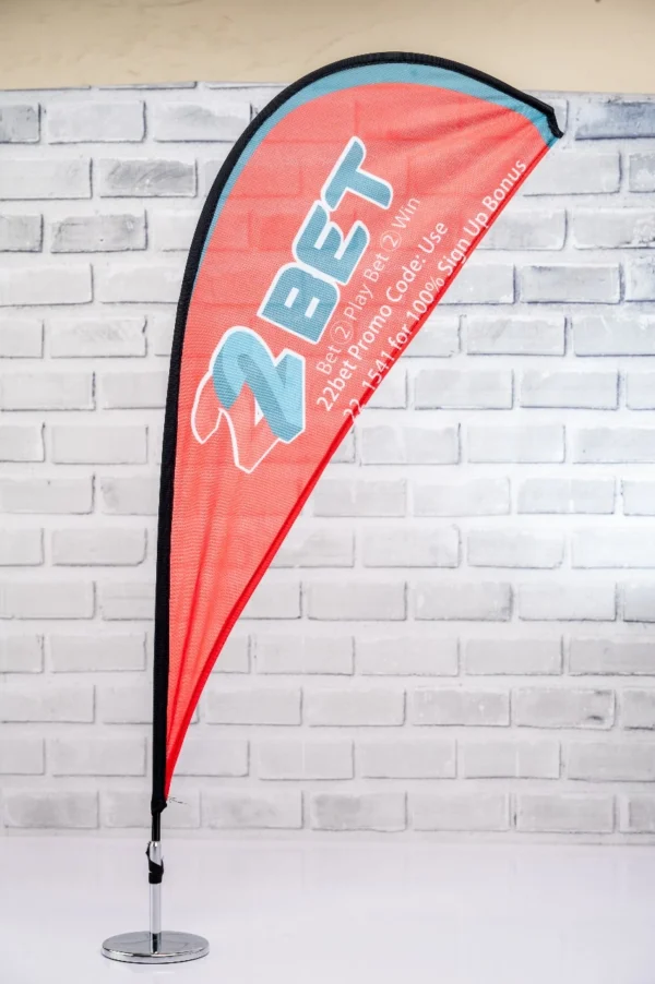 Table Teardrop Stand 0.5m 0.7m Compact Flag Display Nairobi | Call / WhatsApp 0119383838 | Credible Point