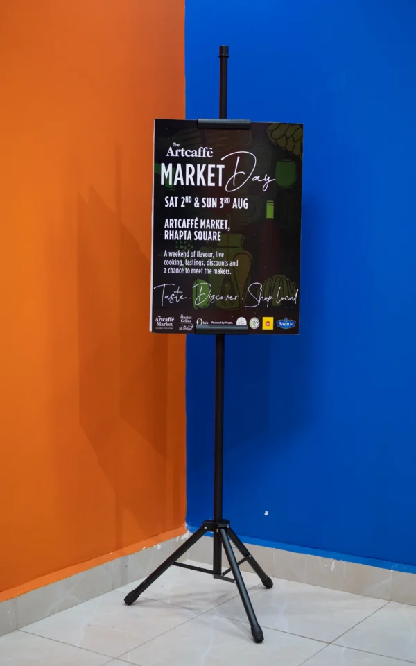 Adjustable Tripod Banner Stand Double Sided Mobile Display Nairobi Call WhatsApp 0119383838 Credible Point
