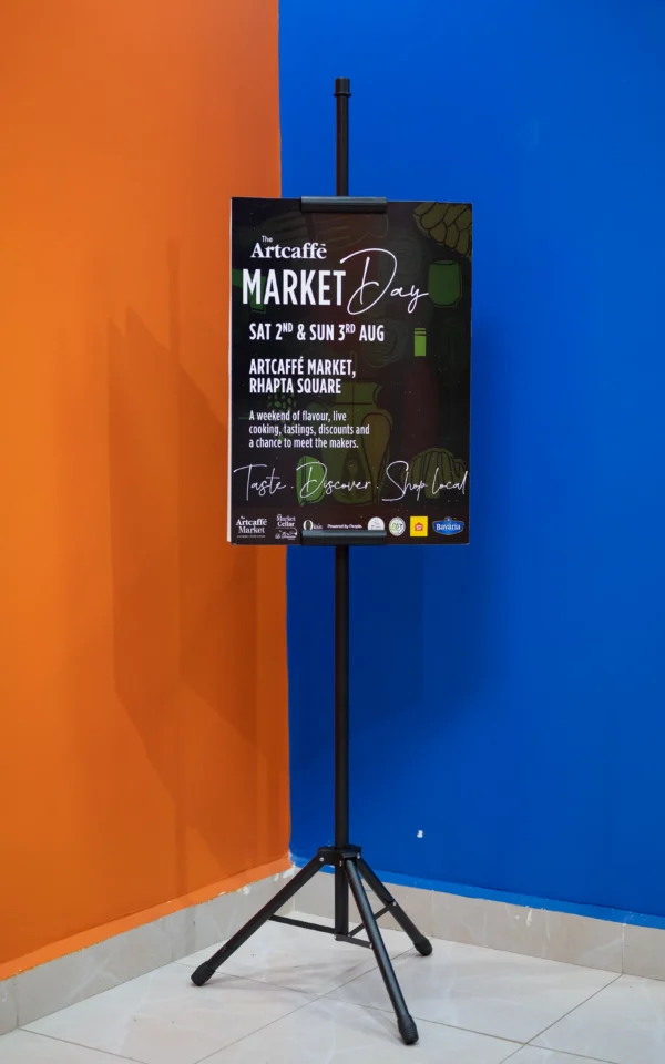 Adjustable Tripod Banner Stand Double Sided Mobile Display Nairobi Call WhatsApp 0119383838 Credible Point