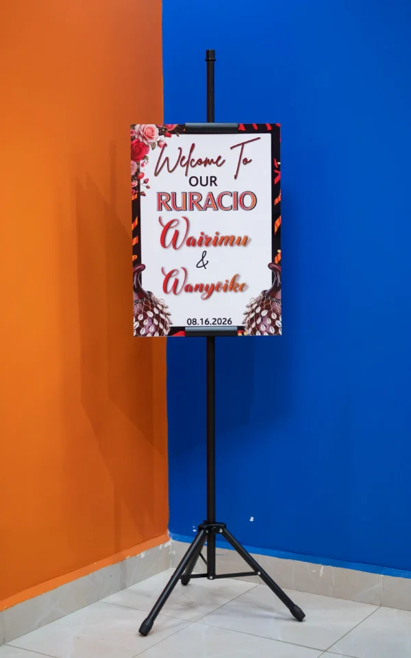 Adjustable Tripod Banner Stand Double Sided Mobile Display Nairobi Call WhatsApp 0119383838 Credible Point