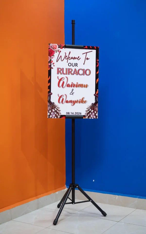 Adjustable Tripod Banner Stand Double Sided Mobile Display Nairobi Call WhatsApp 0119383838 Credible Point