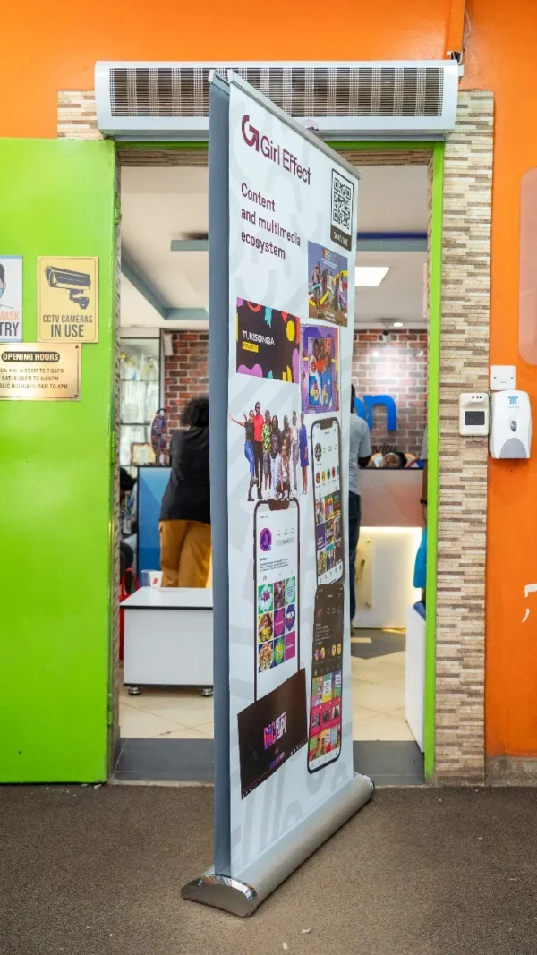 Double Sided Roll-up Banner Broadbase 85x200cm Nairobi | Call / WhatsApp 0119383838 | Credible Point
