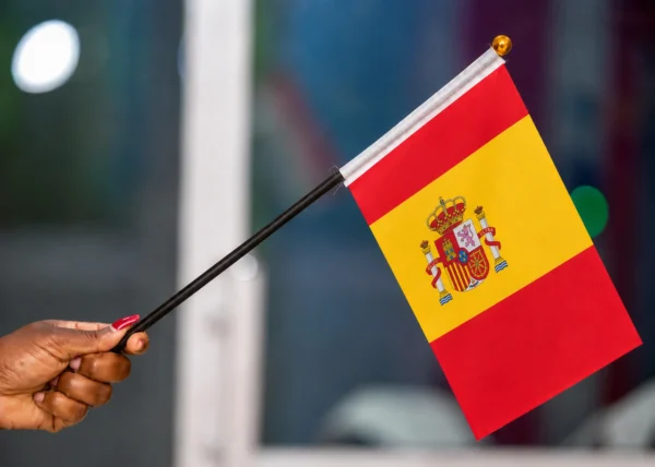 Custom FIFA World Cup handheld flags in Nairobi Kenya by Credible Point Spain