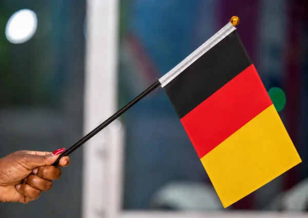 Custom FIFA World Cup handheld flags in Nairobi Kenya by Credible Point Germany