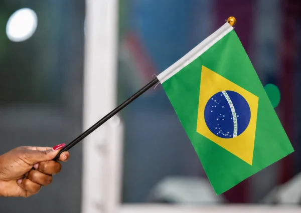 Custom FIFA World Cup handheld flags in Nairobi Kenya by Credible Point Brazil