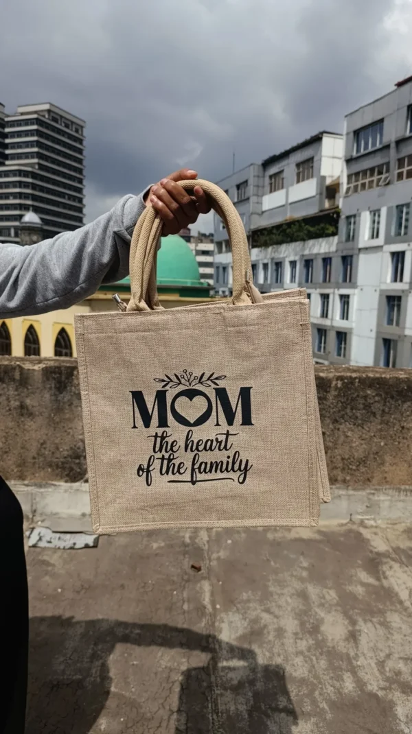 Custom B4 Rough Jute Bag – Branded Eco-Friendly Rustic Tote Nairobi KSh 600 Credible Point