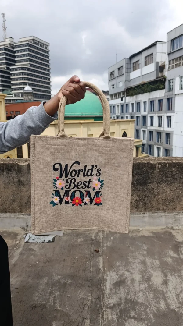 Custom B4 Rough Jute Bag – Branded Eco-Friendly Rustic Tote Nairobi KSh 600 Credible Point