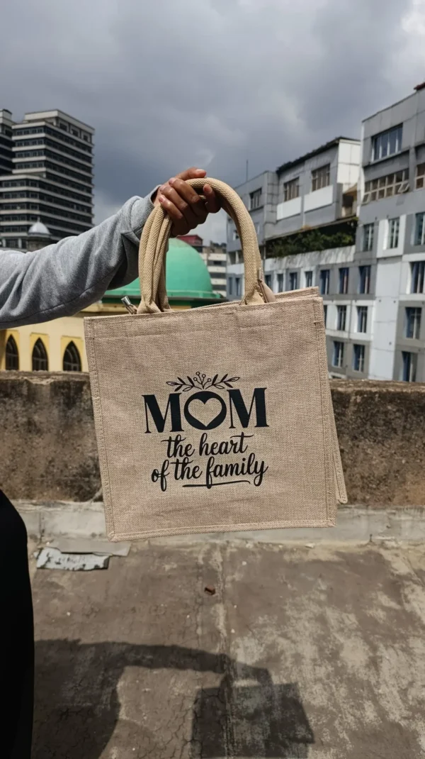 Custom B4 Rough Jute Bag – Branded Eco-Friendly Rustic Tote Nairobi KSh 600 Credible Point