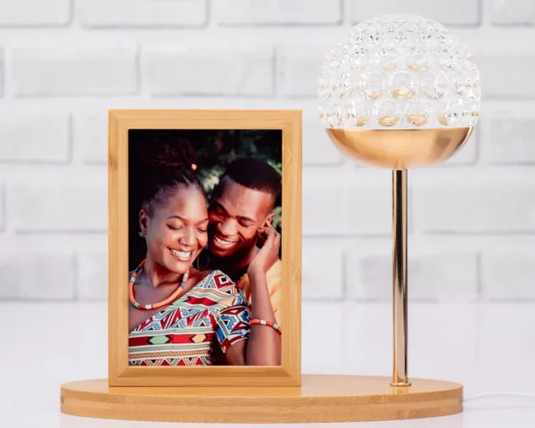Custom USB Rectangular MDF Lamp with Circular Side Light KSh 1,700 Credible Point