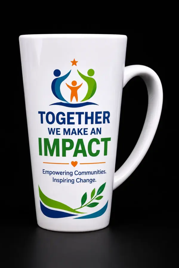 Branded Conical Mugs – 325ml & 443ml Ergonomic Tapered Mugs with Custom Logo Nairobi KSh 320 – KSh 450 Credible Point