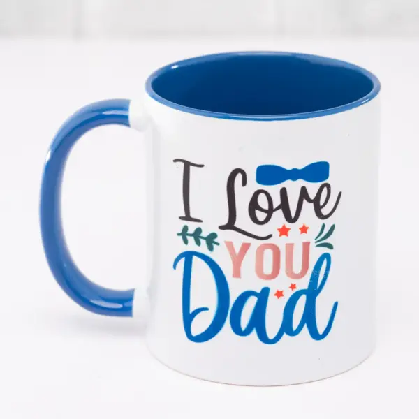 Branded Small Blue Two-Tone Mug – 325ml Colour-Blocked Mug with Custom Logo Nairobi KSh 270 Credible Point