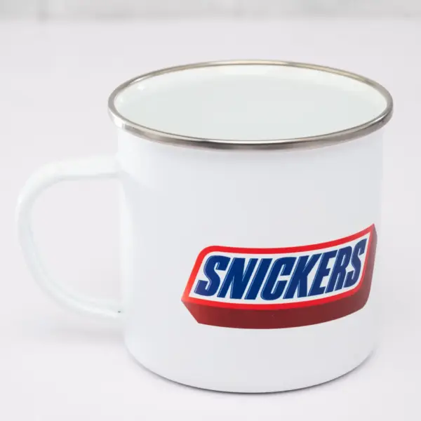 Branded Small Enamel Mug – 325ml Vintage-Style Mug with Custom Logo Nairobi KSh 500 Credible Point
