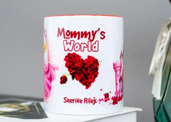 Branded Small Red Two-Tone Mug – 325ml Colour-Blocked Mug with Custom Logo Nairobi KSh 270 Credible Point