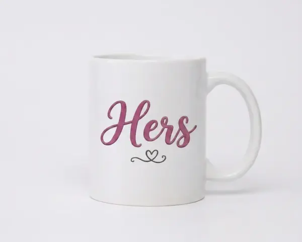 His & Hers Branded Mug Set – Couple's Anniversary Gift Set Nairobi KSh 500 Credible Point