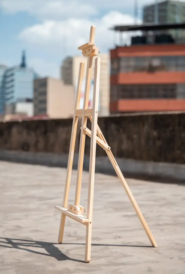 1.2m Wooden A-Frame Easel Stand Nairobi KSh 1,500