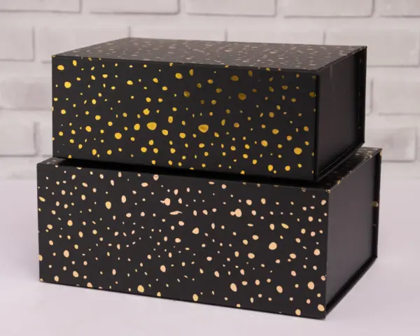 Polka Dotted Magnetic Gift Boxes KSh 450 2 Sizes