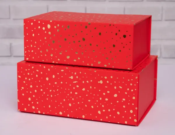 Polka Dotted Magnetic Gift Boxes KSh 450 2 Sizes