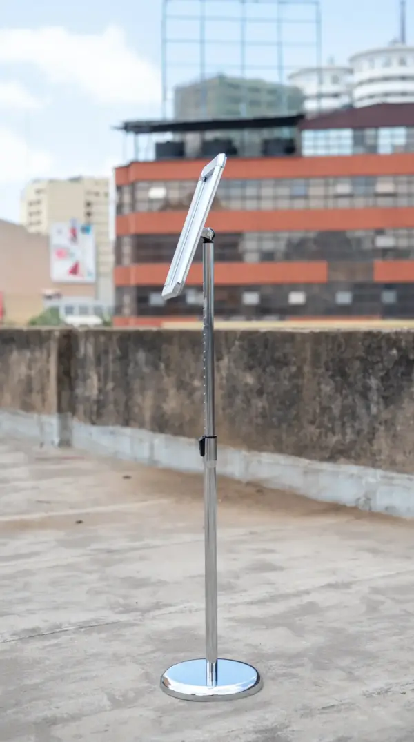 Quality Adjustable Snap Frame Sign Stand KSh 4,500 Credible Point