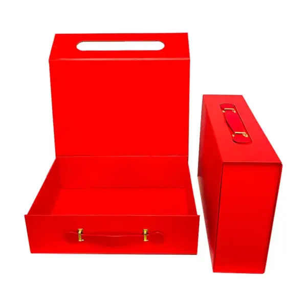 Red Briefcase Magnetic Gift Boxes Nairobi A4 KSh 600