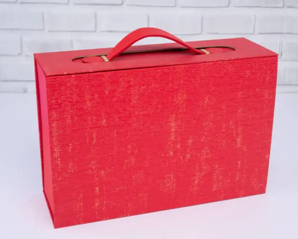 Red Briefcase Magnetic Gift Boxes Nairobi A4 KSh 600