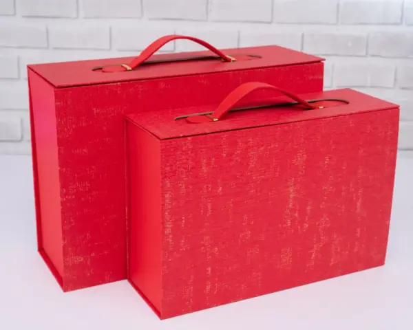 Red Briefcase Magnetic Gift Boxes Nairobi A4 KSh 600
